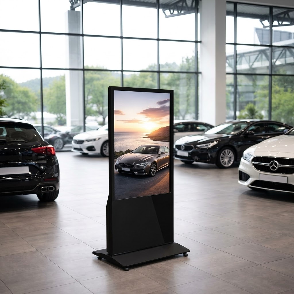 led display in dubai showroom