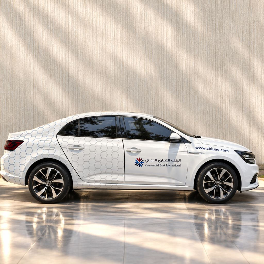 vehicle branding artistic hub dubai